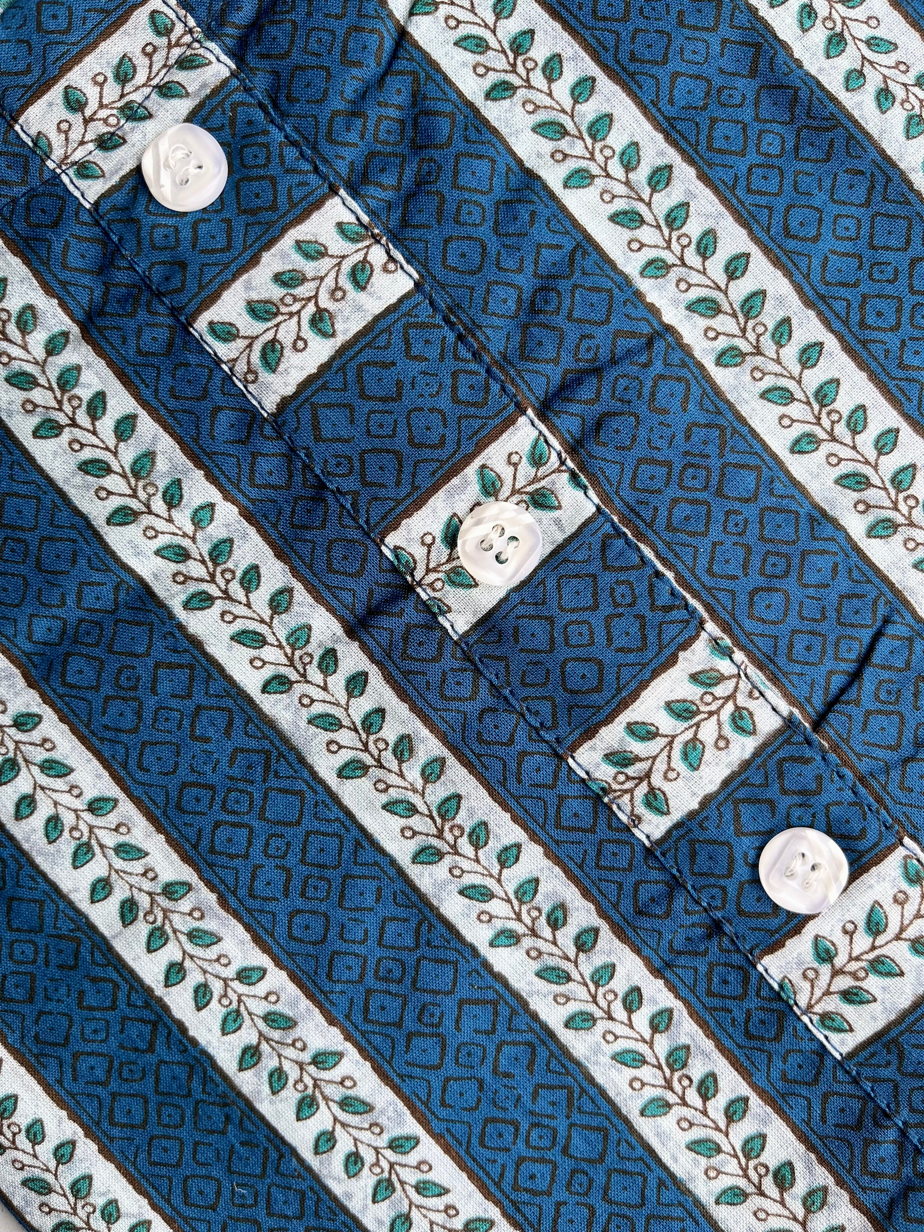 Blue Striped Kurta With Pant