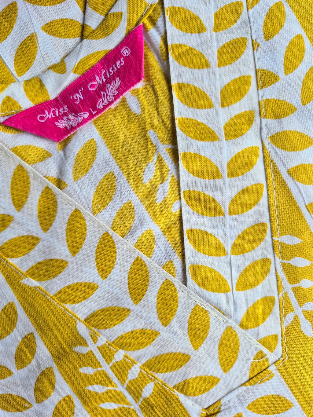 Yellow Striped Print Kurta With Pant