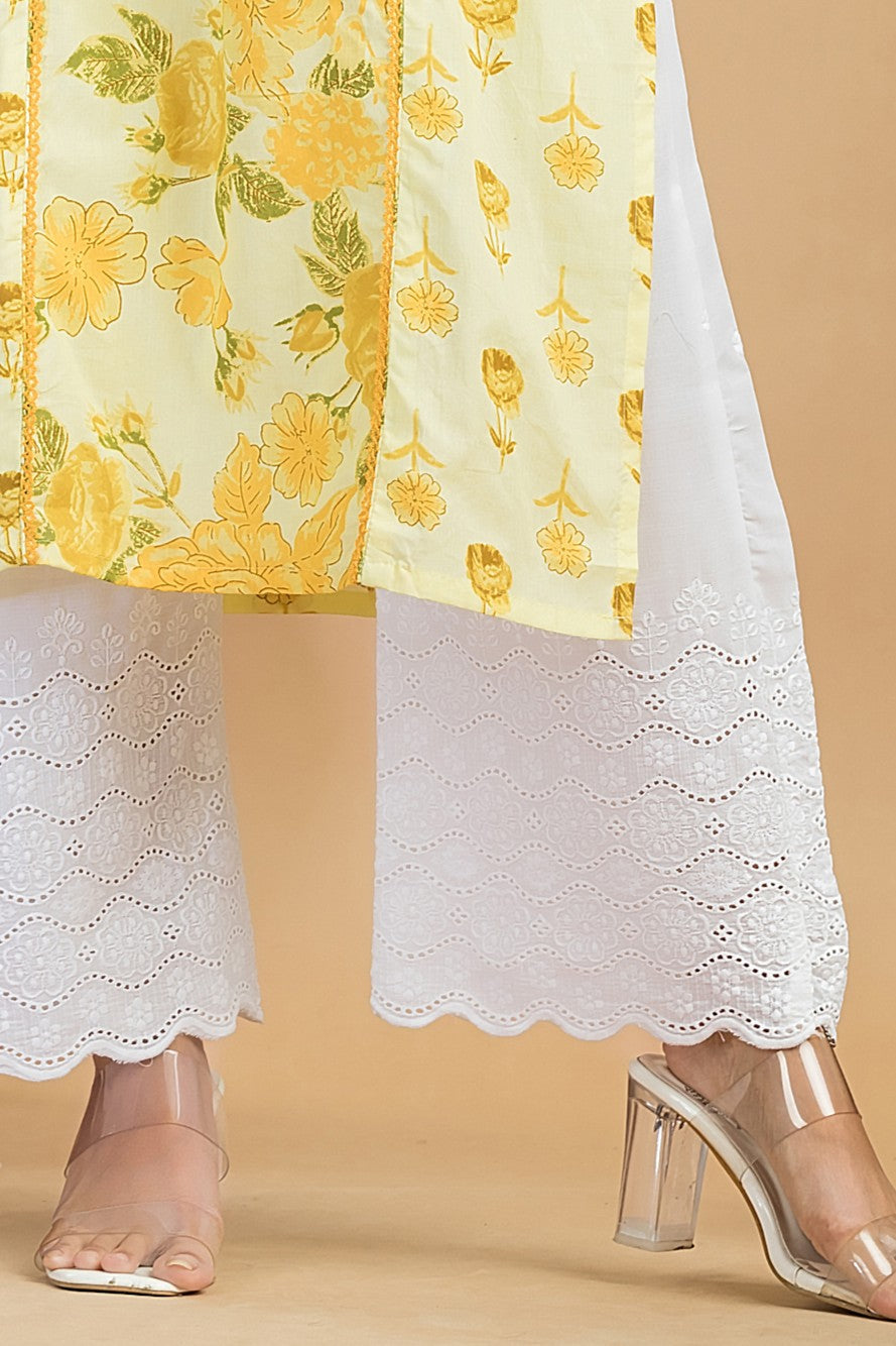 SCHIFFLI PALAZZO - WHITE