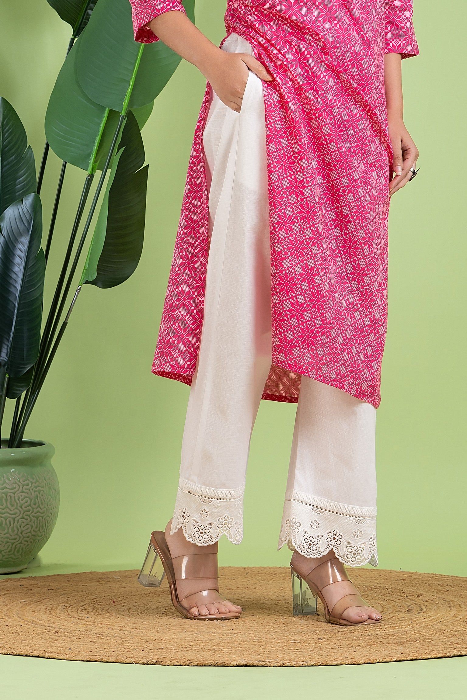 STRAIGHT PANT - WHITE